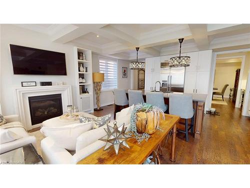 131 Mcpherson Road, Caledon, ON - Indoor With Fireplace