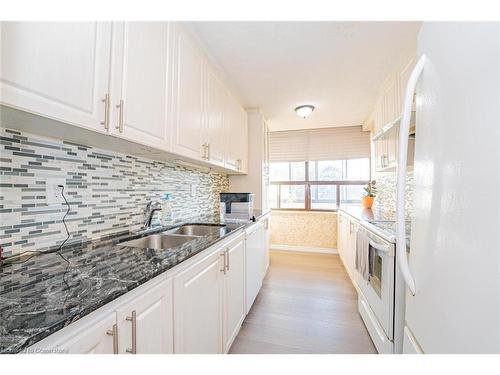304-18 Knightsbridge Road, Peel, ON - Indoor Photo Showing Kitchen With Double Sink With Upgraded Kitchen