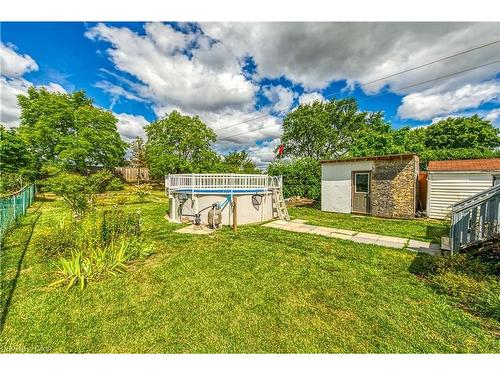 446 East 36Th Street, Hamilton, ON - Outdoor With Above Ground Pool