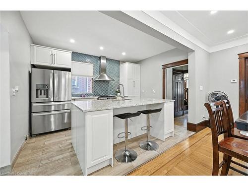 77 Proctor Boulevard, Hamilton, ON - Indoor Photo Showing Kitchen With Upgraded Kitchen