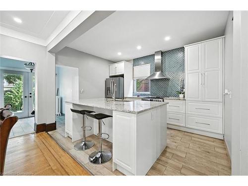 77 Proctor Boulevard, Hamilton, ON - Indoor Photo Showing Kitchen With Upgraded Kitchen