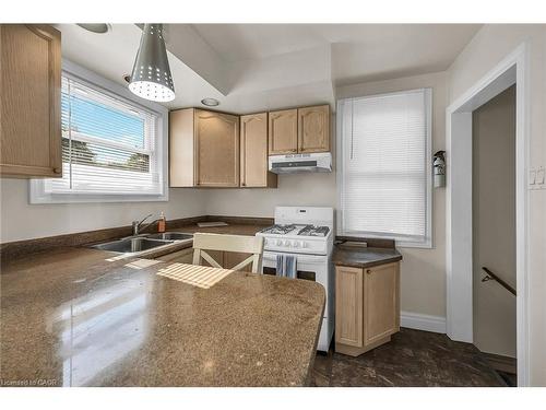 894 Garth Street, Hamilton, ON - Indoor Photo Showing Kitchen With Double Sink