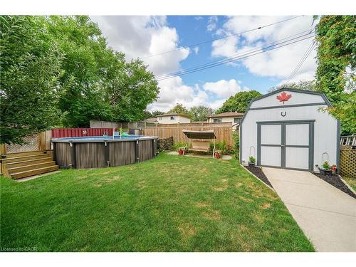 12 Glen Valley Drive, Hamilton, ON - Outdoor With Above Ground Pool