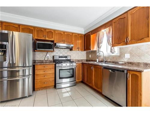 15 Gilcrest Street, Hamilton, ON - Indoor Photo Showing Kitchen With Stainless Steel Kitchen With Double Sink