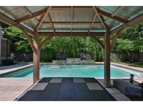 1569 Glenhill Crescent, Mississauga, ON - Outdoor With In Ground Pool With Backyard
