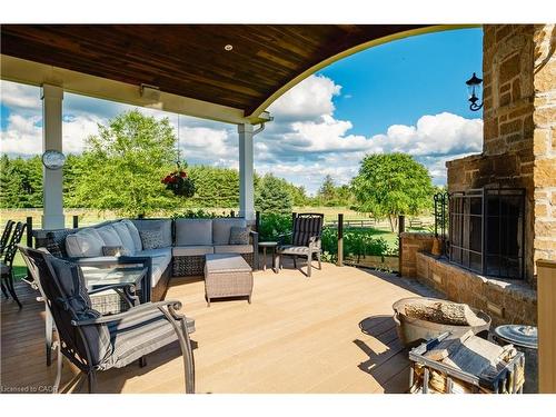 1532 Concession Rd 6 W, Flamborough, ON - Outdoor With Deck Patio Veranda With Exterior