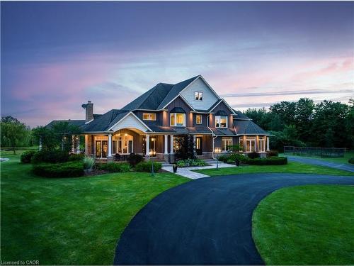 1532 Concession Rd 6 W, Flamborough, ON - Outdoor With Deck Patio Veranda With Facade