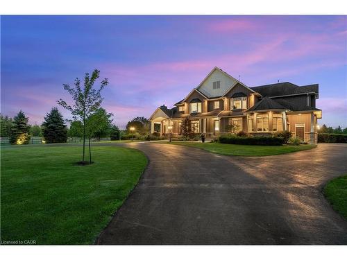 1532 Concession Rd 6 W, Flamborough, ON - Outdoor With Deck Patio Veranda With Facade