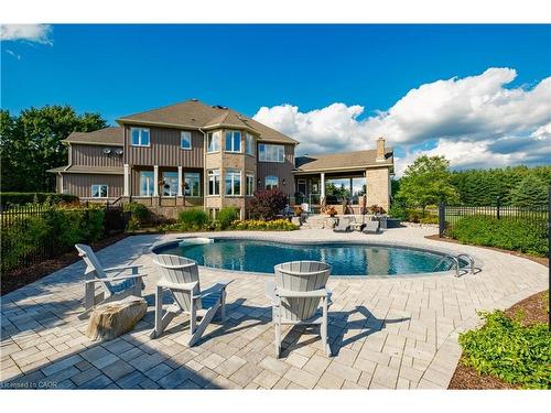 1532 Concession Rd 6 W, Flamborough, ON - Outdoor With In Ground Pool