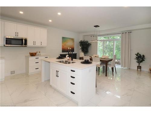 217 Jeffrey Place, Kitchener, ON - Indoor Photo Showing Kitchen With Double Sink