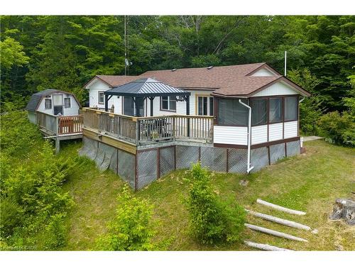 1180 Guigue Road, Sharbot Lake, ON - Outdoor With Deck Patio Veranda