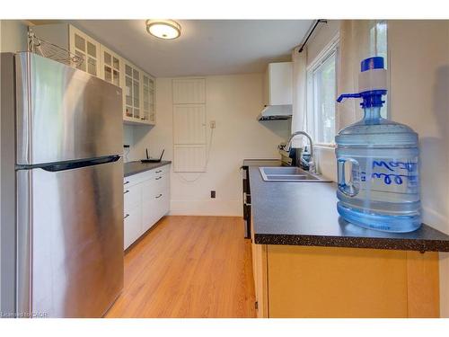 1180 Guigue Road, Sharbot Lake, ON - Indoor Photo Showing Kitchen With Double Sink