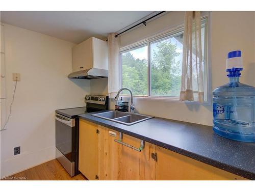 1180 Guigue Road, Sharbot Lake, ON - Indoor Photo Showing Kitchen With Double Sink