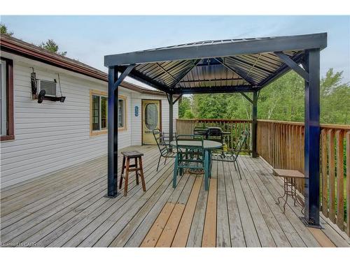 1180 Guigue Road, Sharbot Lake, ON - Outdoor With Deck Patio Veranda With Exterior