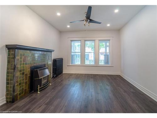 115 Spadina Avenue, Hamilton, ON - Indoor Photo Showing Other Room With Fireplace