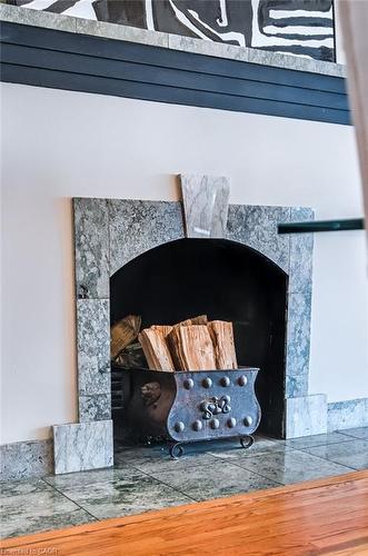 91 Mountain Park Avenue, Hamilton, ON - Indoor With Fireplace