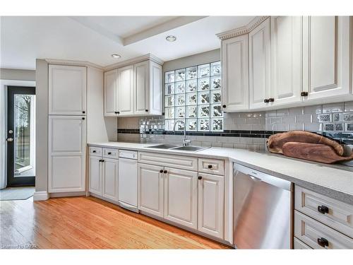 91 Mountain Park Avenue, Hamilton, ON - Indoor Photo Showing Kitchen With Double Sink