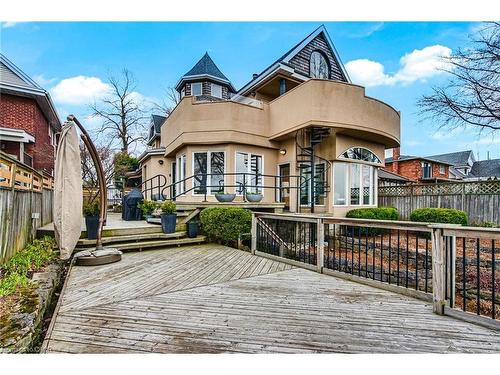 91 Mountain Park Avenue, Hamilton, ON - Outdoor With Deck Patio Veranda