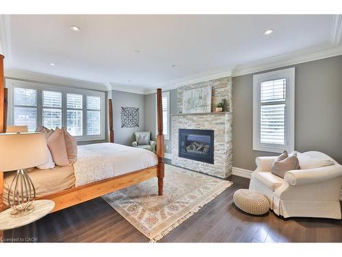 2229 Lakeshore Road, Burlington, ON - Indoor With Fireplace