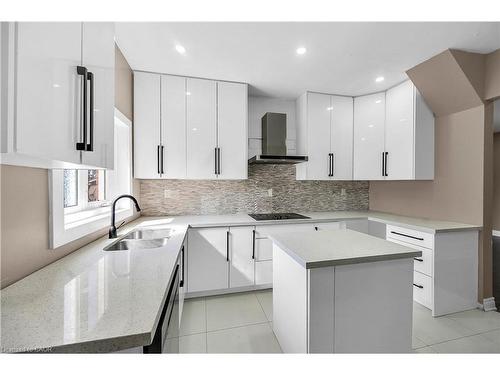 334 Cannon Street E, Hamilton, ON - Indoor Photo Showing Kitchen With Upgraded Kitchen