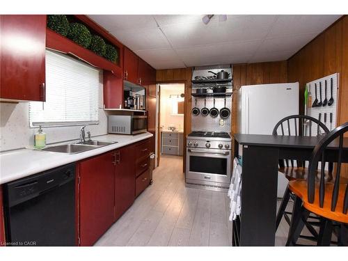 17 Craigroyston Road, Hamilton, ON - Indoor Photo Showing Kitchen With Double Sink