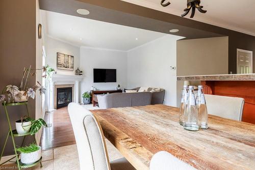 2350 Norland Drive, Burlington, ON - Indoor With Fireplace