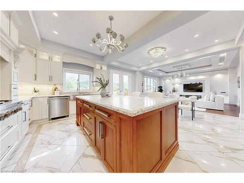 7 Riesling Court, Hamilton, ON - Indoor Photo Showing Kitchen With Upgraded Kitchen