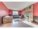 3346 Palmer Drive, Burlington, ON  - Indoor Photo Showing Living Room With Fireplace 