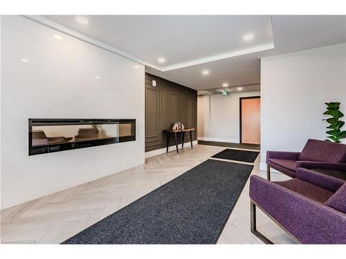 414-15 Prince Albert Boulevard, Kitchener, ON - Indoor With Fireplace