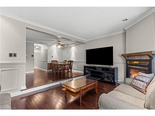 82-2205 South Millway, Mississauga, ON - Indoor Photo Showing Living Room With Fireplace