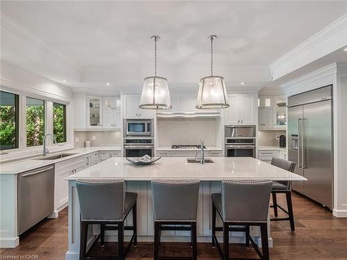 3087 Lakeshore Road, Burlington, ON - Indoor Photo Showing Kitchen With Stainless Steel Kitchen With Upgraded Kitchen