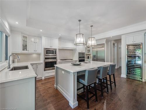 3087 Lakeshore Road, Burlington, ON - Indoor Photo Showing Kitchen With Stainless Steel Kitchen With Upgraded Kitchen