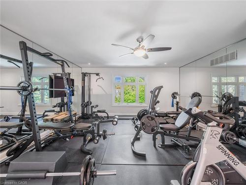 3087 Lakeshore Road, Burlington, ON - Indoor Photo Showing Gym Room