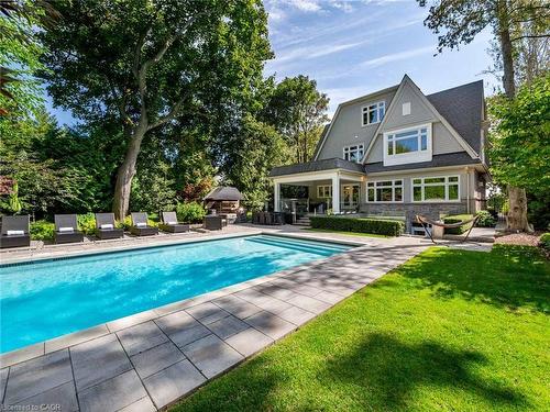 3087 Lakeshore Road, Burlington, ON - Outdoor With In Ground Pool With Deck Patio Veranda
