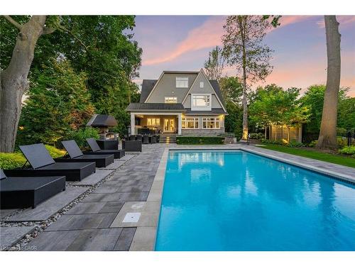 3087 Lakeshore Road, Burlington, ON - Outdoor With In Ground Pool With Deck Patio Veranda