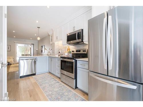 A-225 East 24Th Street, Hamilton, ON - Indoor Photo Showing Kitchen With Stainless Steel Kitchen With Upgraded Kitchen