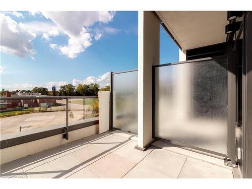 304-25 Wellington Street S, Kitchener, ON - Outdoor With Balcony With Exterior
