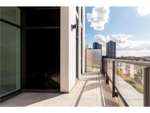 304-25 Wellington Street S, Kitchener, ON - Outdoor With Balcony With Exterior