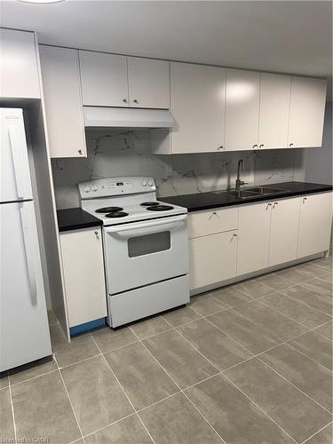Basement-2034 Waycross Crescent, Mississauga, ON - Indoor Photo Showing Kitchen With Double Sink