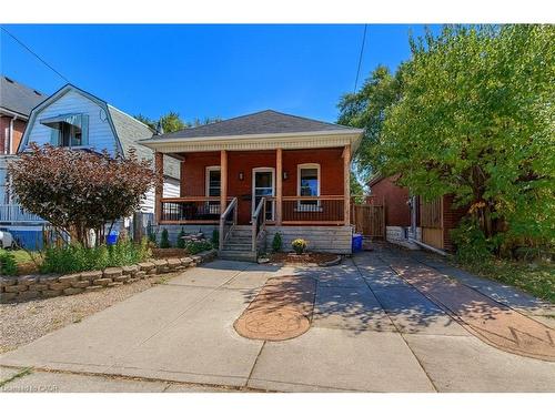 96 London Street N, Hamilton, ON - Outdoor With Deck Patio Veranda