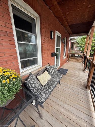 96 London Street N, Hamilton, ON - Outdoor With Deck Patio Veranda With Exterior