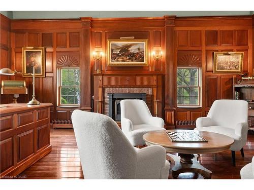15633 Kennedy Road, Caledon, ON - Indoor Photo Showing Living Room With Fireplace