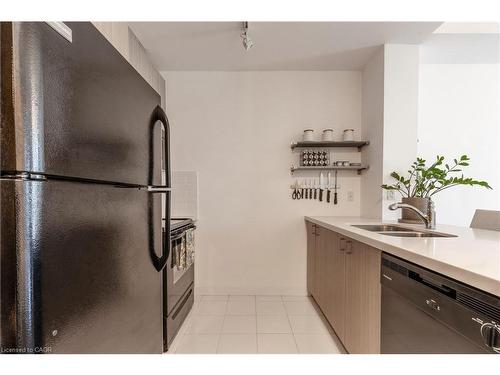 1010-85 Robinson Street, Hamilton, ON - Indoor Photo Showing Kitchen With Double Sink