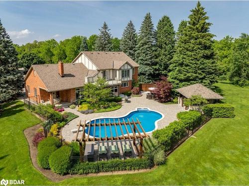 6365 Breckenridge Place, Burlington, ON - Outdoor With In Ground Pool With Deck Patio Veranda