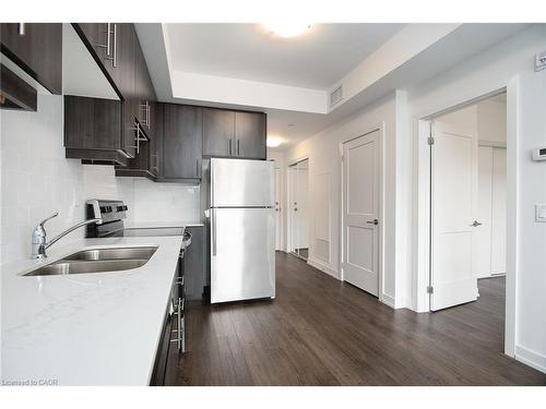505-251 Northfield Drive E, Waterloo, ON - Indoor Photo Showing Kitchen With Double Sink