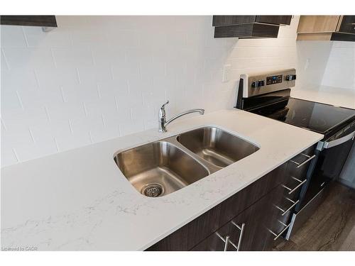 505-251 Northfield Drive E, Waterloo, ON - Indoor Photo Showing Kitchen With Double Sink