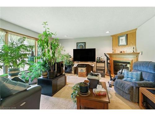 42347 Highway 3, Wainfleet, ON - Indoor Photo Showing Living Room With Fireplace