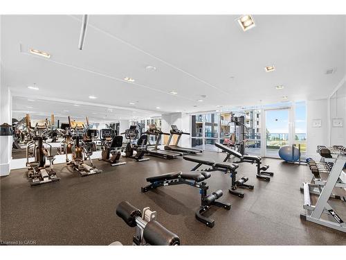 402-16 Concord Place, Grimsby, ON - Indoor Photo Showing Gym Room