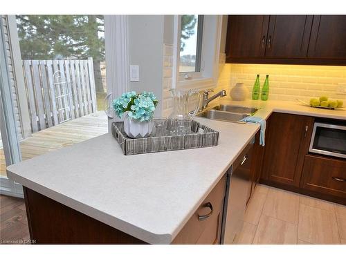 41 Sister Kern Terrace, Hamilton, ON - Indoor Photo Showing Kitchen With Double Sink