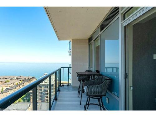 1402-385 Winston Road, Grimsby, ON - Outdoor With Body Of Water With Exterior